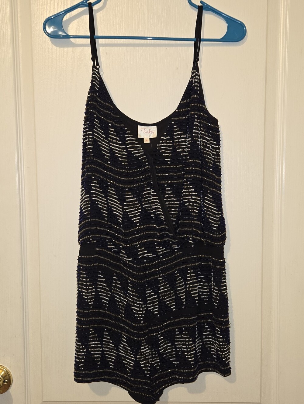 Parker Sequin Romper - Size Medium